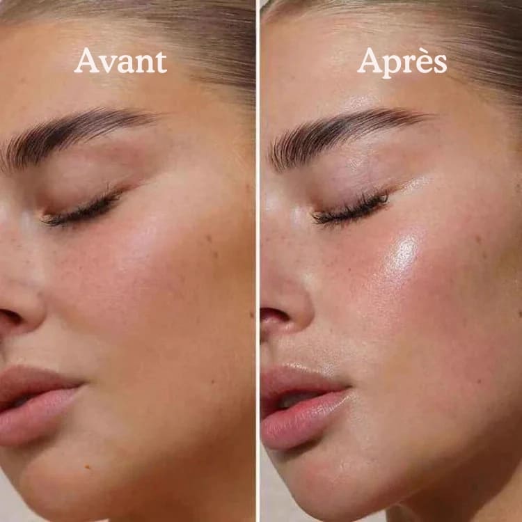Masque visage au collagène